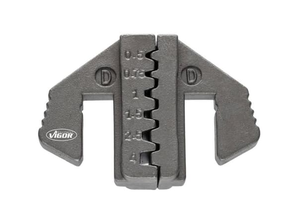 Vigor V2499-D Krympeindsats-kaapeli 0,5 til 4 mm²