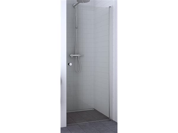 Dansani A81-01 Match A-Svingdør 79-81 cm satin/klar
