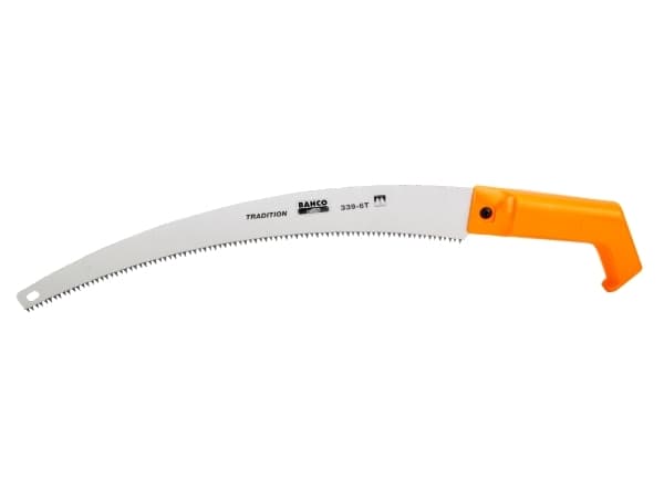 Bahco 340-6T, Oksasaha, Puu, Oranssi, Ruostumaton teräs, Oranssi, 1 kpl, 36 cm