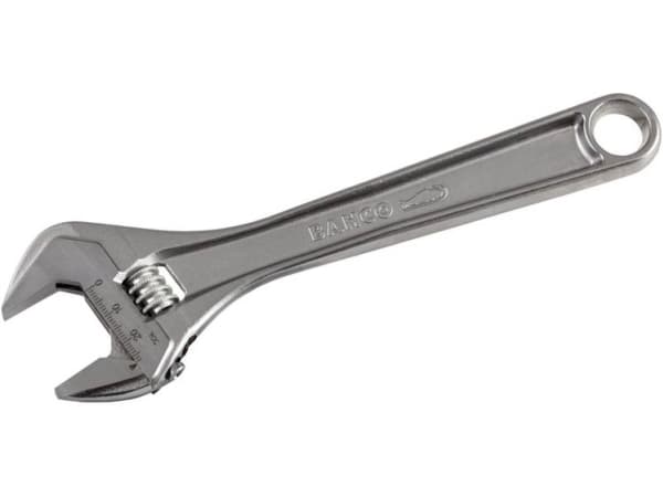 Bahco Skiftnyckel förkromad, 11 cm, Ställbar skiftnyckel