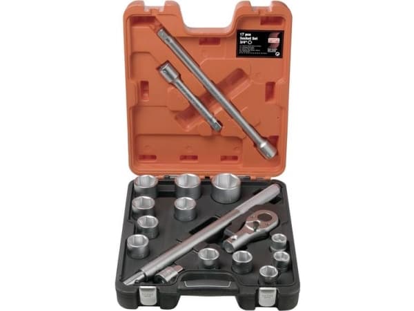 Bahco toppnyckelsats 3/4" 17 stycken 22-50mm