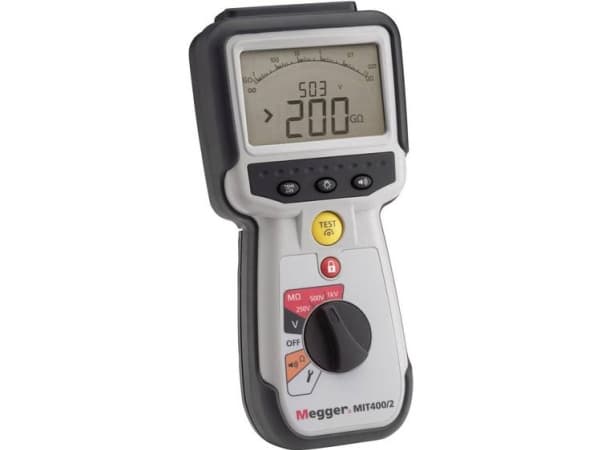 Megger MIT400/2 Isolationsmåler 250 V, 500 V, 1000 V 200 GΩ