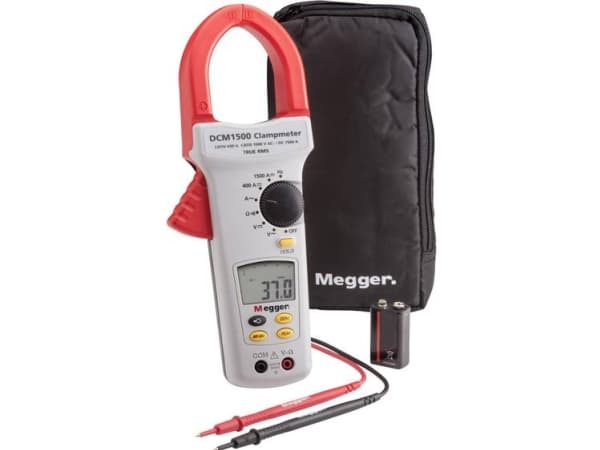 Megger DCM1500 Hånd-multimittari, digitaalinen CAT IV 600 V Visning (counts): 4000