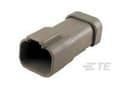 Miniatyrbild 1 av 3: TE Connectivity Pin header kabel DT Totalt antal poler 4 DT04-4P-CE01 1 st