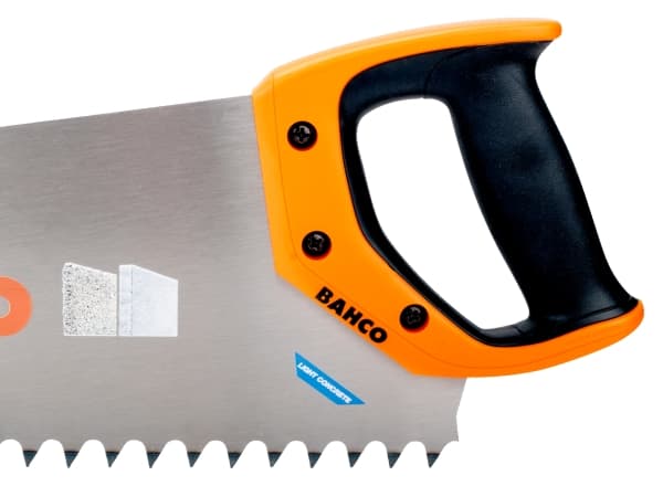 Bahco 256-26, Ryggsåg, Plast, Gummi, Svart, Orange, Rostfritt stål, Svart, Orange, 1 styck, 65 cm