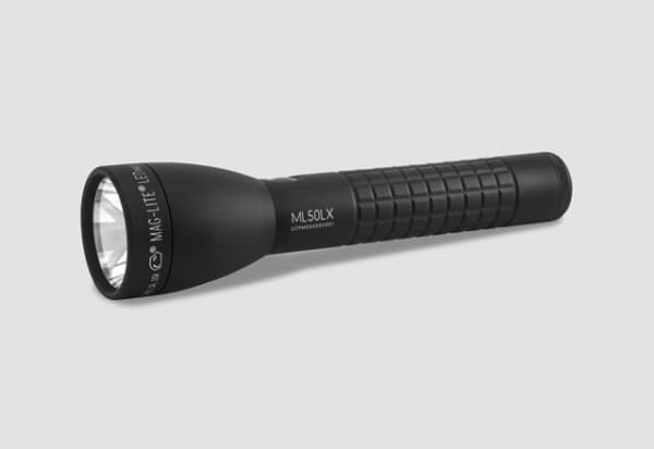 Maglite ML50LX, Käsikokoinen taskulamppu, Musta, Painikkeet, 1 m, IPX4, LED musta