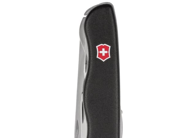 Victorinox Forester, Lukittuvateräinen veitsi, Monityökaluveitsi, Clip point -terä, Polyamidi, Punainen, 12 työkalua