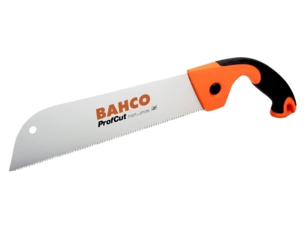 Bahco PC-12-14-PS-B, Ryggsåg, Plast, Trä, Svart, Röd, Rostfritt stål, Svart, Röd, 1 styck, 30,5 cm