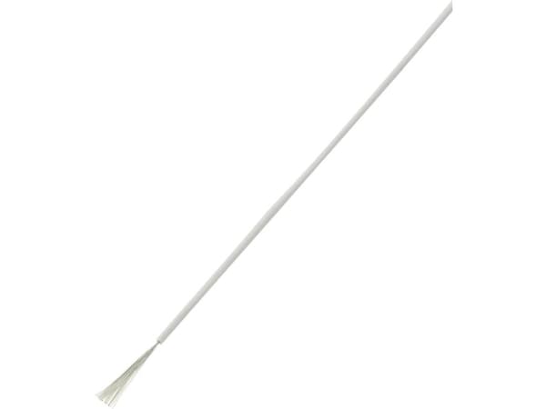 TRU COMPONENTS 1570576 Wire LiY 1 x 0,14 mm² Vit 25 m