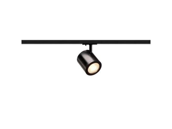 SLV ENOLA_C, Skinnebelysningsspot, 1 pære(r ), LED, 3000 K, 1040 lm, Sort