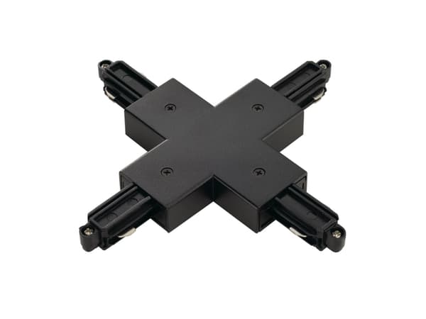 SLV 143160, X-koppling, Svart, Polykarbonat, Slovenska, IP20, I