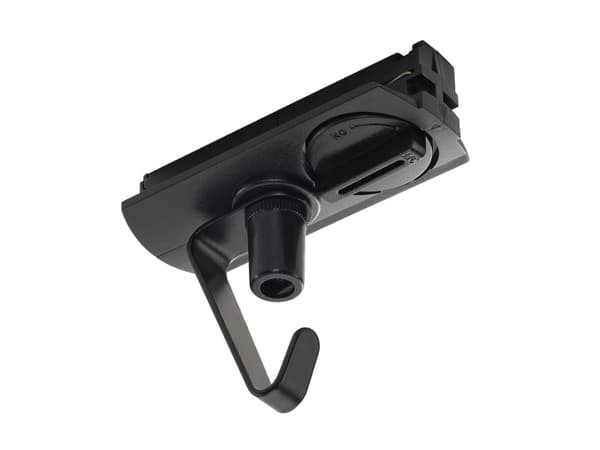 SLV 143170, Sporadapter, Sort, Polykarbonat (PC), IP20, I, 250 V