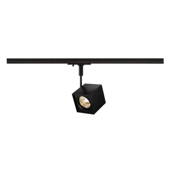 SLV ALTRA DICE, Skinnebelysningsspot, GU10, 1 pære(r ), 220-240 V, Sort