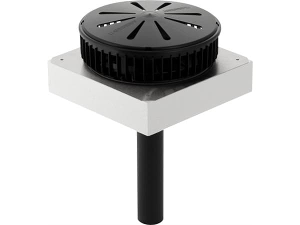 Geberit pluvia rännor med fästanordning