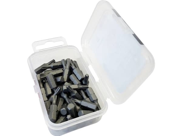 50 stk T 20 Torx-bitti TOOLCRAFT S2-stål