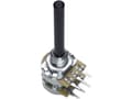 Miniatyrbild 2 av 2: OMEG 9921 9921 Roterande potentiometer Stereo 0,2 W 100 kΩ 1 st