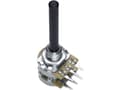Miniatyrbild 1 av 2: OMEG 9921 9921 Roterande potentiometer Stereo 0,2 W 100 kΩ 1 st