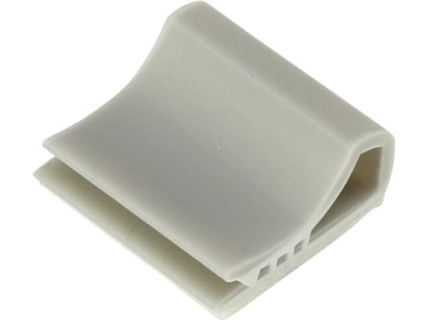 TRU COMPONENTS Fästuttag TC-6645720 För platt bandkabel Ljusgrå 100 st