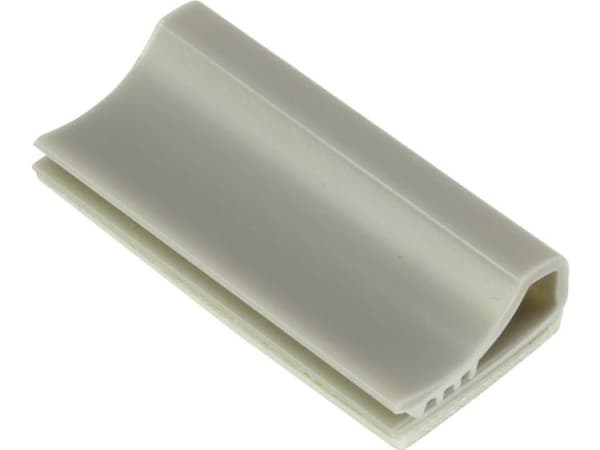 TRU COMPONENTS Kiinnityspistorasia TC-6645732 Litteälle nauhakaapelille Vaaleanharmaa 100 kpl