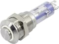 Miniatyrbild 1 av 3: TRU COMPONENTS LAS4GQH-11ZE/W/24V/S Tryckvakt 48 V 2 A 1 x On/Off Klickande vit 1 st