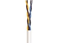 NEXANS Signalkabel, halogenfri3x2x0,6 mm PT vit spole,kabeldiameter 5,3 mm - (100 meter)