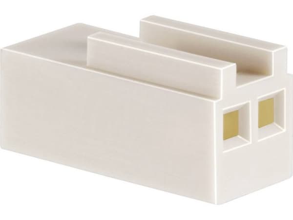 TRU COMPONENTS TC-2521002 Tilslutningskabinet-kabel Samlet antal poler 2 Rastermål: 2.54 mm 100 stk