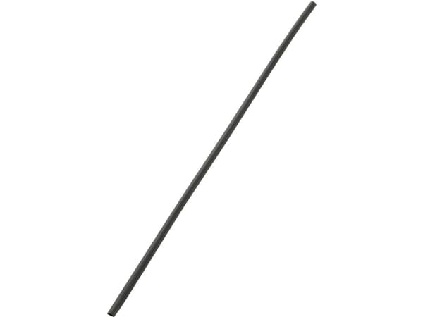 TRU COMPONENTS 1564567 Lämpökutisteputki ilman liimaa Musta 4,50 mm 2,25 mm Lämpökutisteputki nopeus:2:1 2 m 2 m