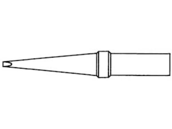 Weller 4ETKL-1, Lödspets, Weller, Metallisk, 1 styck, 1,2 mm, 44 mm