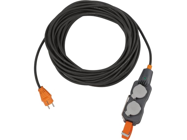 Brennenstuhl 9162100160, 10 m, Utomhus, Typ E/F, Type EF (CEE 7/7), Rak, IP54