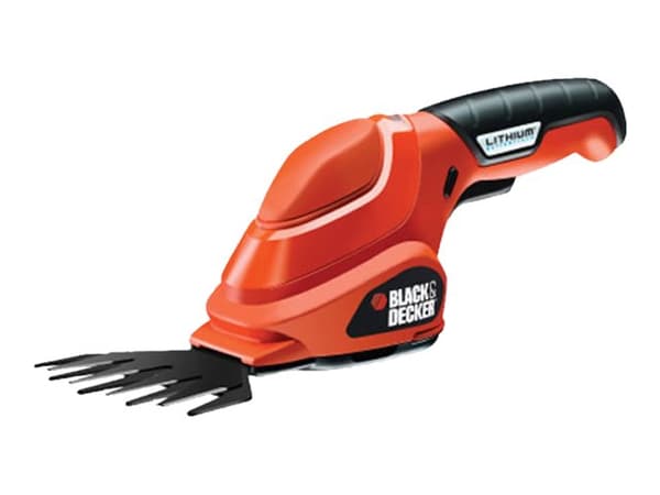 BLACK+DECKER GSL200-QW - Grässkärare - sladdlös - 3.6 V - 1.1 Ah - skärkapacitet: 8 mm - 580 g