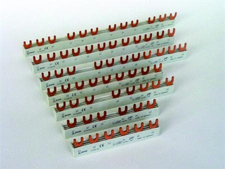 Eaton 215641, Samleskinneterminal, Rett, Hankjønn, Kobber, Hvit, 10 mm², 210 mm
