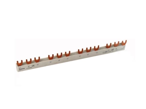 Eaton 215638, Röd, Vit, 500 V, Gaffelanslutning, 10 mm ², 63 A, 104 mm