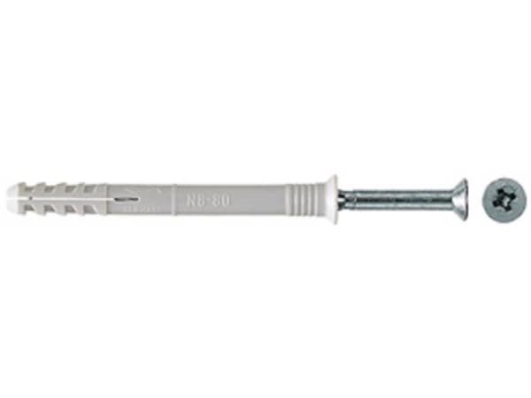 Fischer 50348 N 10 x 160/110 S Sømrawplug 160 mm 10 mm 50 stk