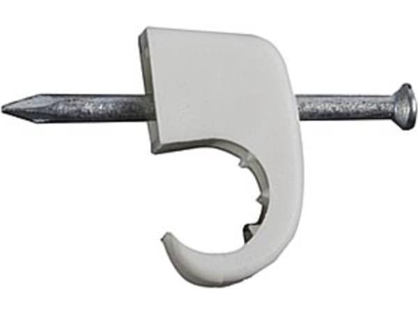 Fischer MNS 4-7 Sømclips 94673 Bundt-Ø-område 4 till 7 mm halogenfrit Grå 100 stk