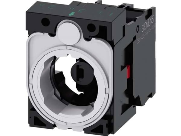Siemens 3SU1501-1AG40-1CA0 Kontaktelement, LED-element med adapter 1 x brytkontakt Grön 24 V DC/AC 1 st