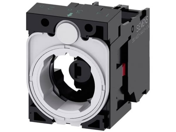 Siemens 3SU1501-1AG40-1CA0 Kontaktelement, LED-element med adapter 1 x brytkontakt Grön 24 V DC/AC 1 st