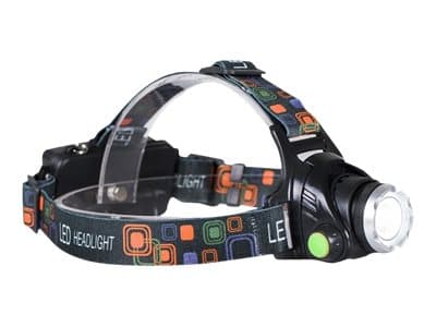libox LB0107 - Hodelykt - LED - 3-modus - kald hvitt lys - svart