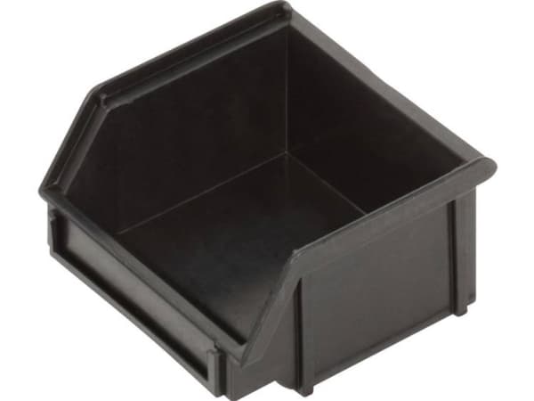 Alutec 1394006197 ESD Opbevaringskasser CB6MC (B x H x T) 100 x 50 x 95 mm Sort 1 stk