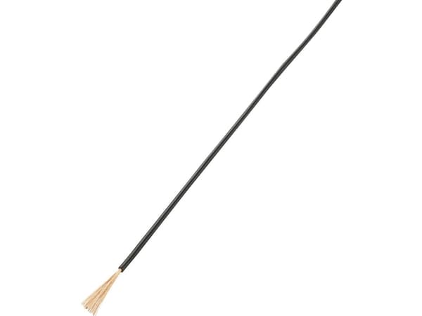 TRU COMPONENTS 1572458 Wire LiFY 1 x 0,25 mm² Svart 10 m