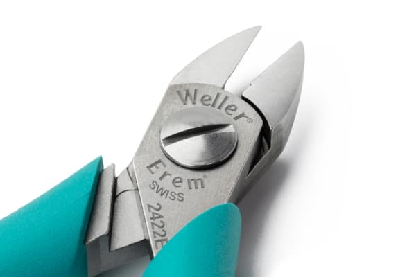 Weller 2432E, Hånd kabelkutter, Blå, Grå, 1,6 mm, 130 mm, 70 g