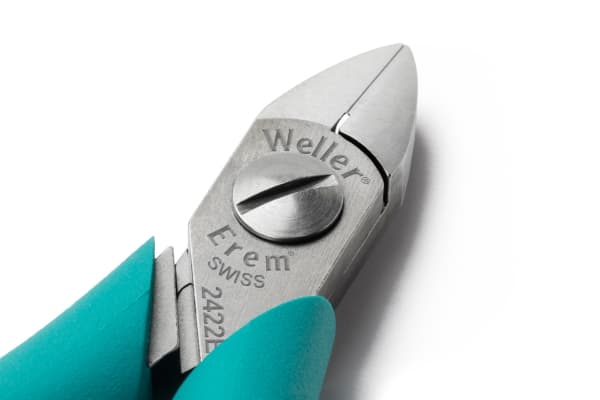 Weller 2432E, Hånd kabelkutter, Blå, Grå, 1,6 mm, 130 mm, 70 g
