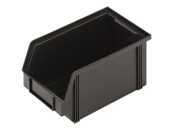 Alutec 1394004197 CB4MC Transparent boks (B x H x T) 145 x 125 x 235 mm Sort 1 stk
