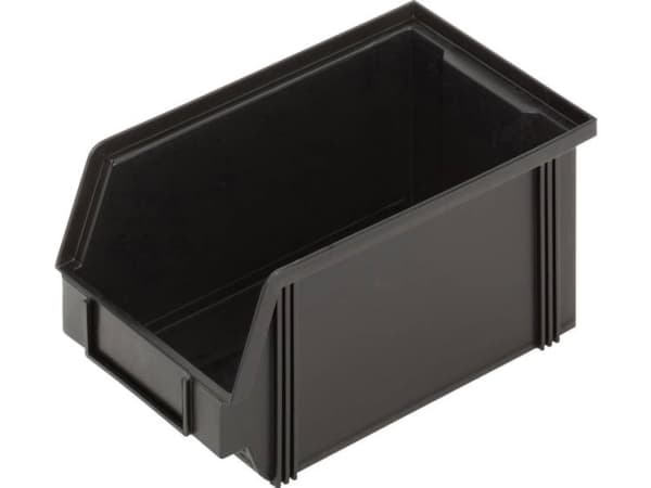 Alutec 1394004197 CB4MC Transparent boks (B x H x T) 145 x 125 x 235 mm Sort 1 stk