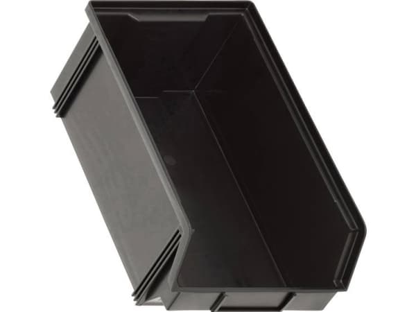 Alutec 1394103197 Förvaringslåda CB3ZMC (B x H x D) 200 x 145 x 350 mm Svart 1 st