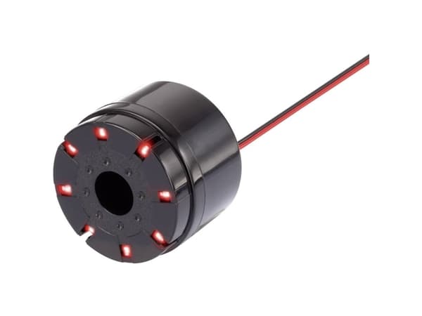 TRU COMPONENTS 1567766 Piezo-larm Ljudnivå: 105 dB Spänning: 12 V Intervallljud 1 st