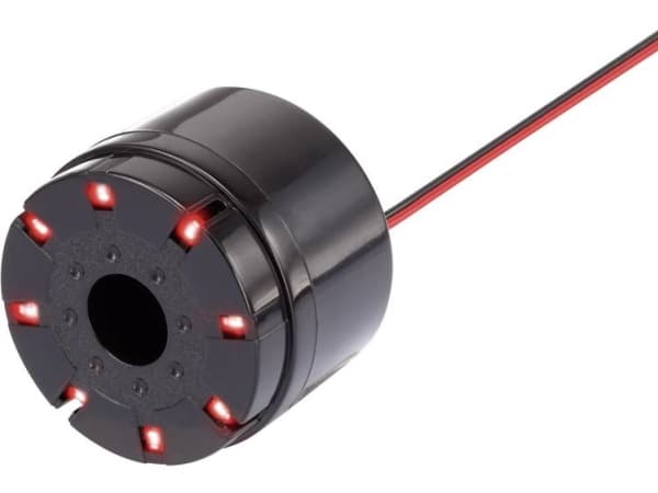 TRU COMPONENTS 1567766 Piezo-larm Ljudnivå: 105 dB Spänning: 12 V Intervallljud 1 st
