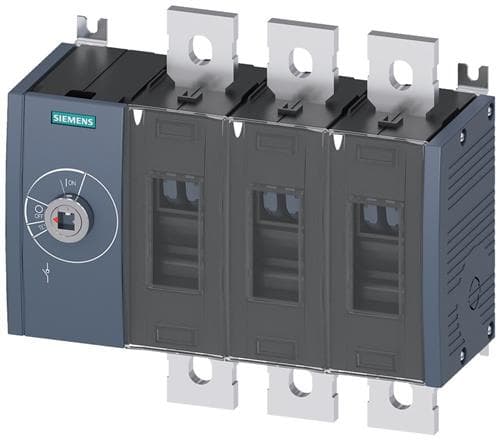 3-napainen 630 A 8 sulkemista, 8 avaamista 690 V/AC Siemens 3KD46300QE100
