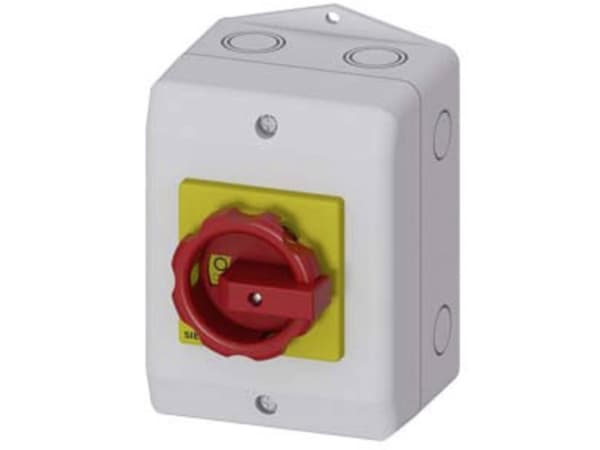 Rød, Gul 3-polet 6 mm² 16 A 1 x sluttekontakt, 1 x brydekontakt 690 V/AC Siemens 3LD20641GP53