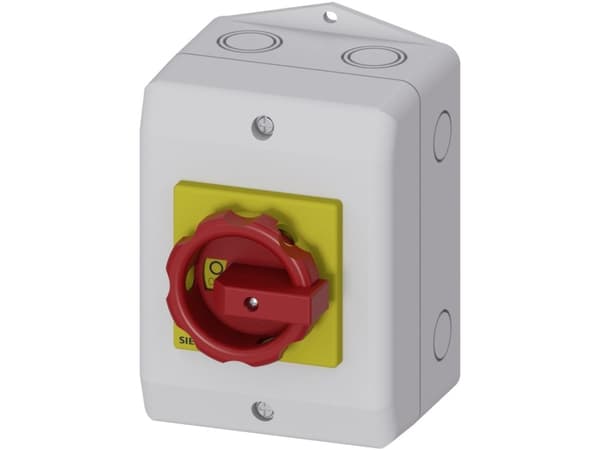 Rød, Gul 3-polet 6 mm² 16 A 1 x sluttekontakt, 1 x brydekontakt 690 V/AC Siemens 3LD20641GP53