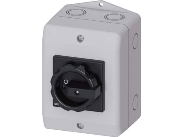 Sort 3-polig 16 mm² 32 A 1 x sluttekontakt, 1 x brydekontakt 690 V/AC Siemens 3LD22641GP51